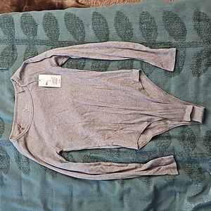 A new day gray bodysuit